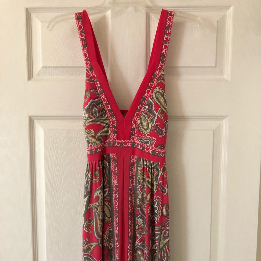 INC maxi dress- large